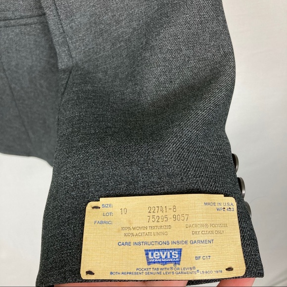 1970s Vintage Levi’s Suit Size 10 RARE - Picture 8 of 9